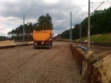 Construction of the detour track No. 18 Kutno-Piła - 2/6