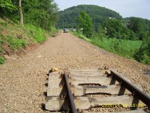 Construction of the Tłumaczów-Ścinawka railway siding - 4/5