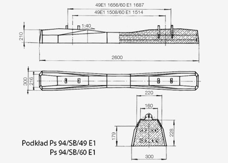 Prestressed concrete sleepers